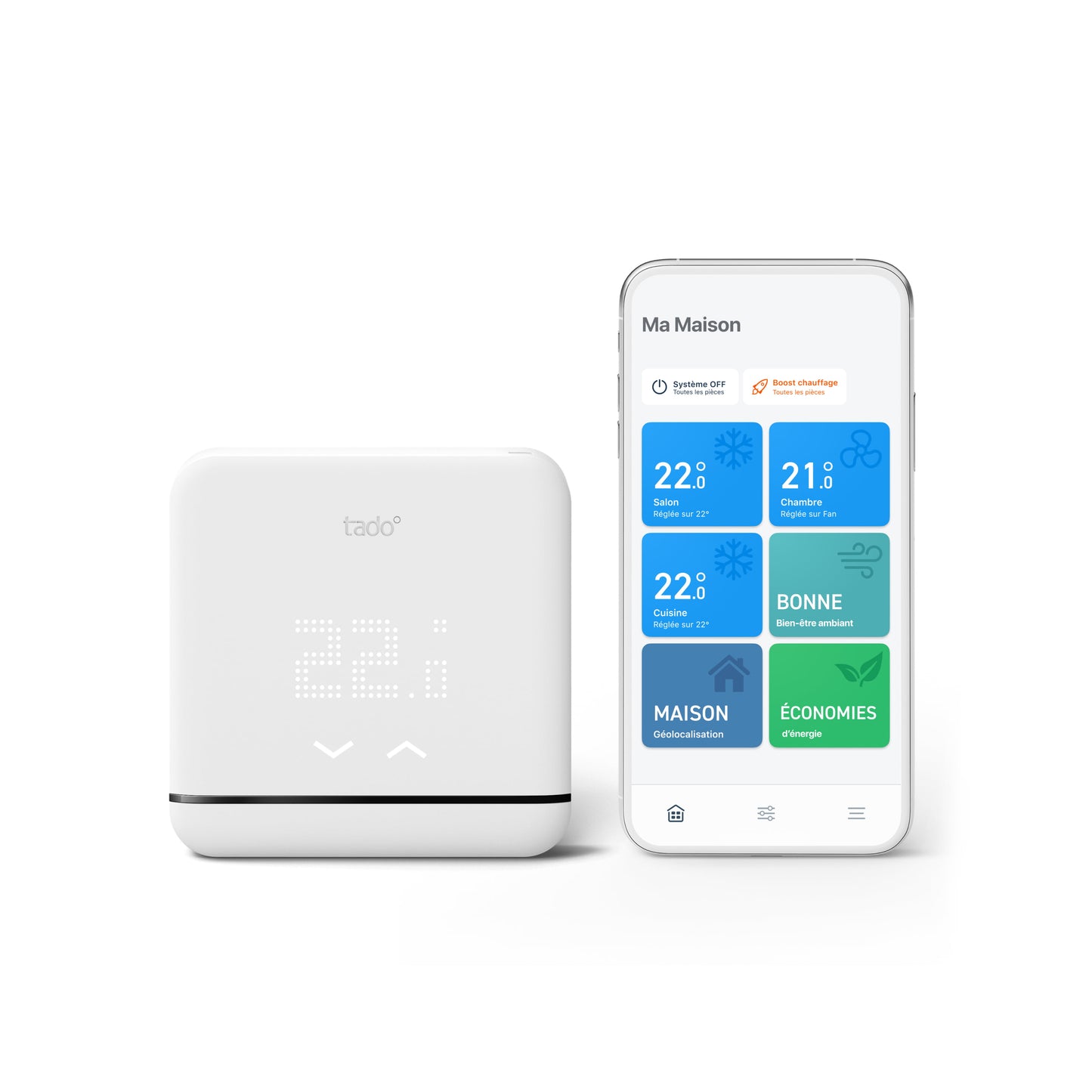 Thermostat Intelligent pour climatisation V3+